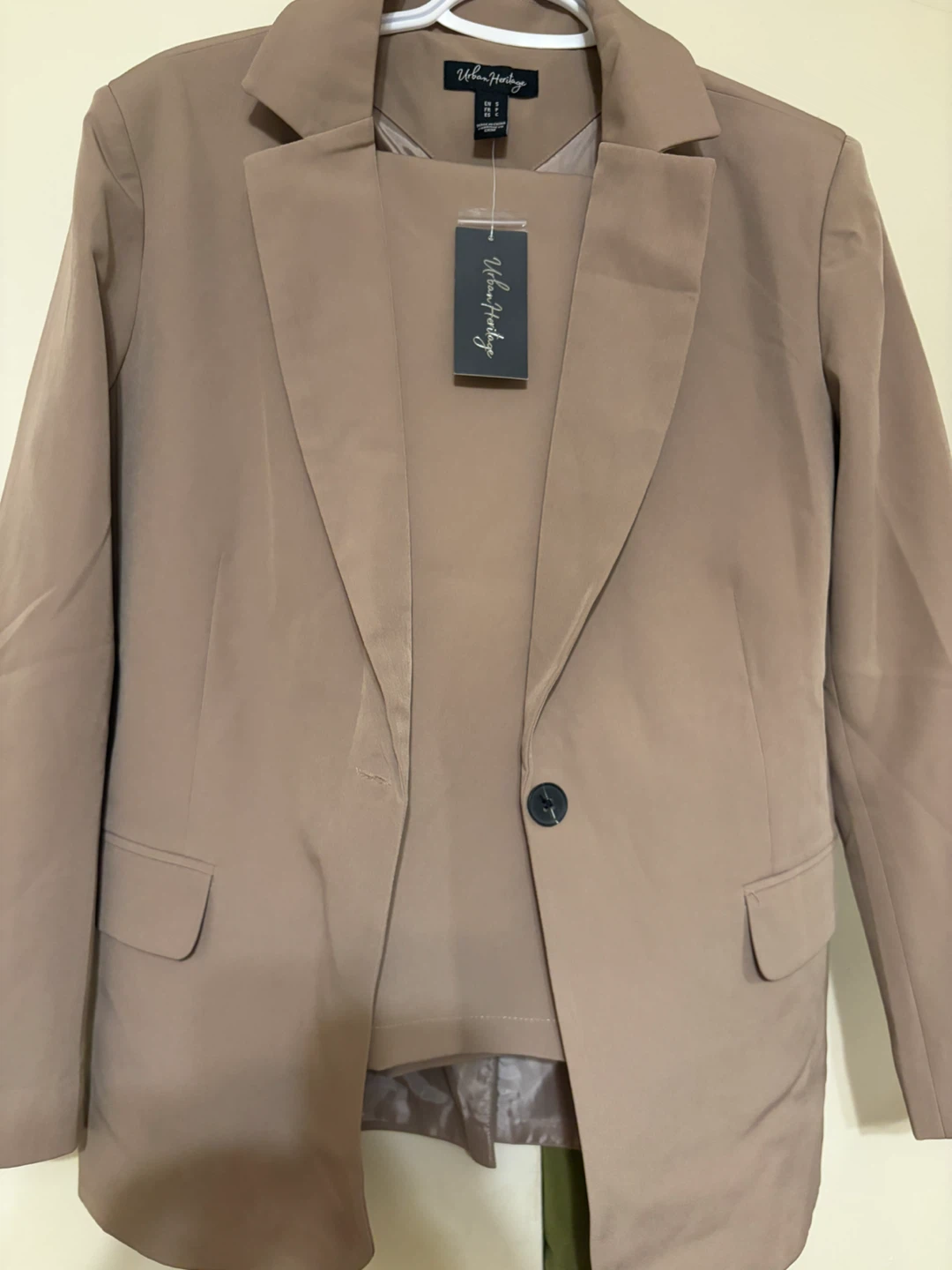 Urban Heritage Tan Suit Set