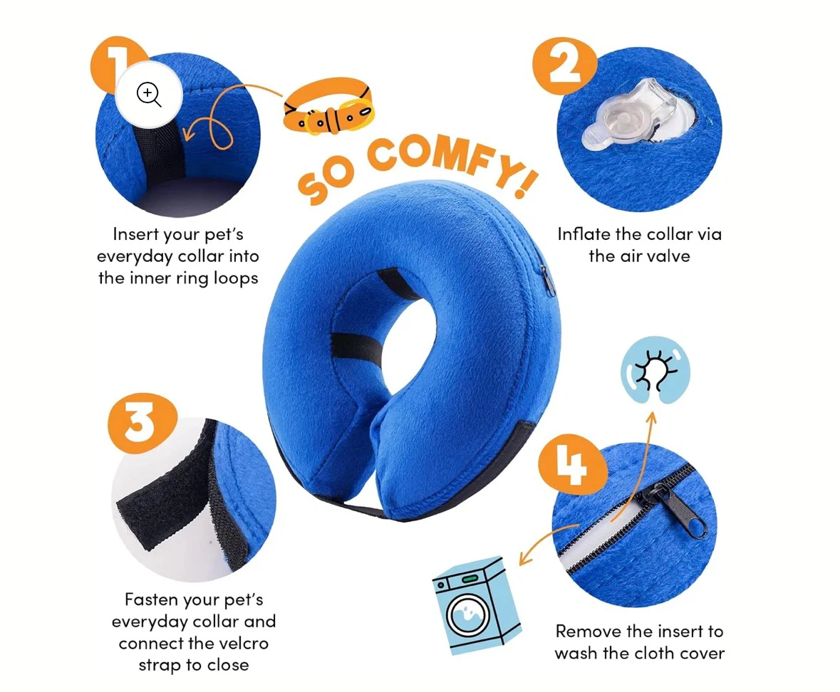 Bencmate Inflatable Pet Recovery Collar XL