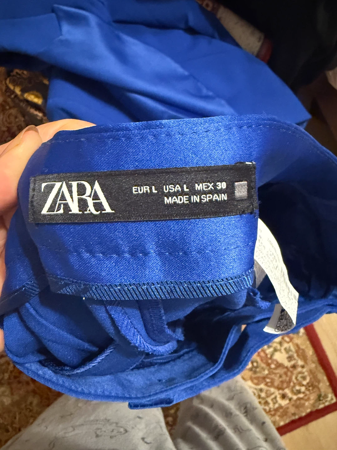 Zara Royal Blue Suit Set for Women size XL - photo 2