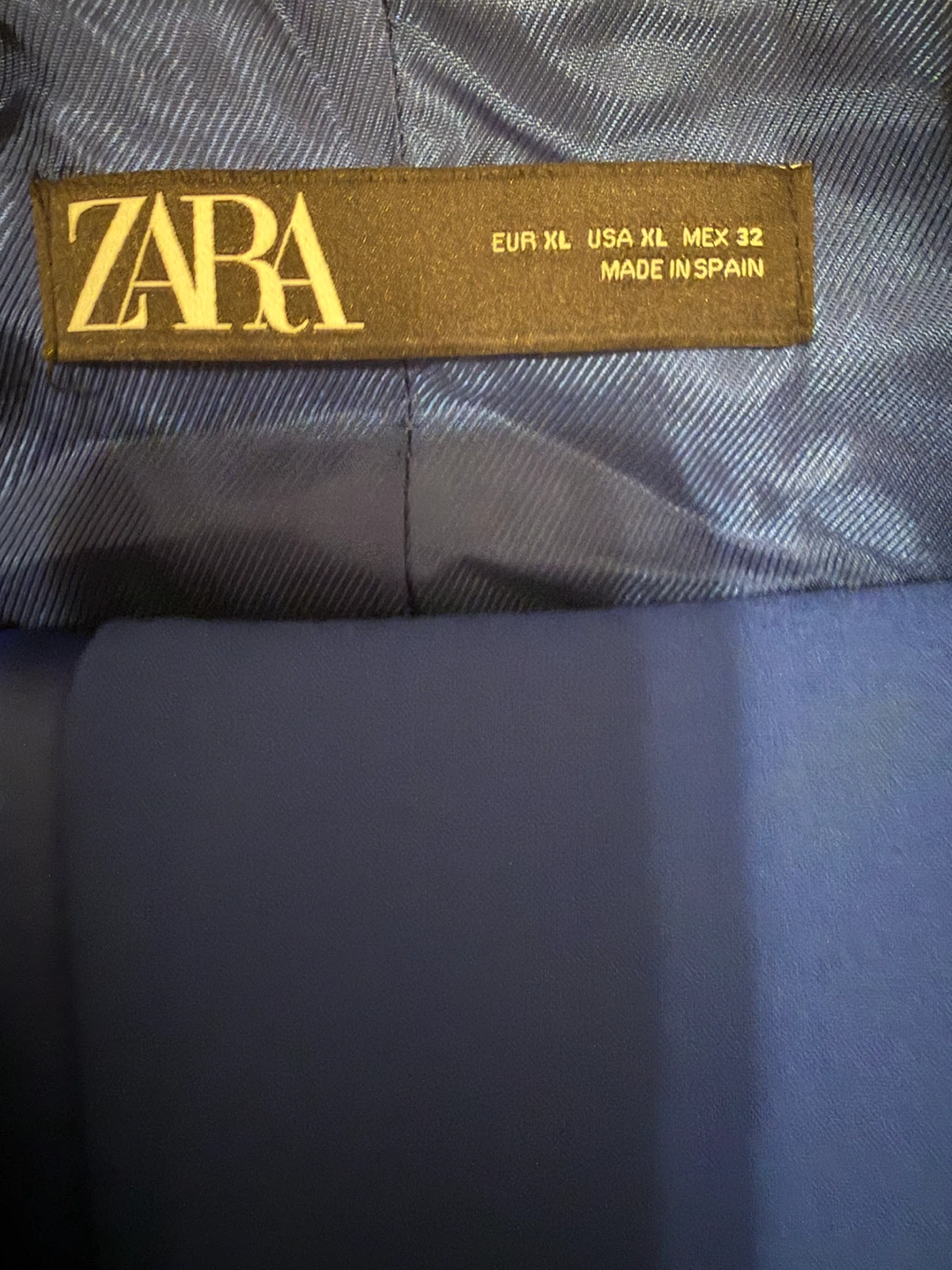 Zara Royal Blue Suit Set for Women size XL - photo 4