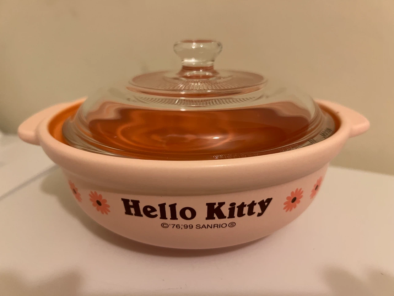 Sanrio Hello Kitty Heat-Resistant Ceramic Casserole Pot - photo 2