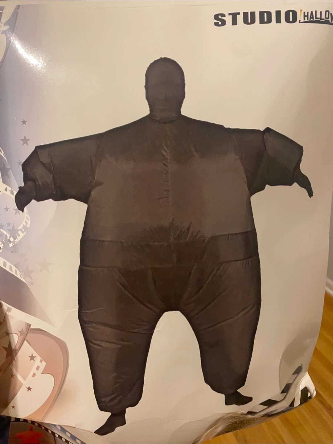 Studio Halloween Black Inflatable Bodysuit