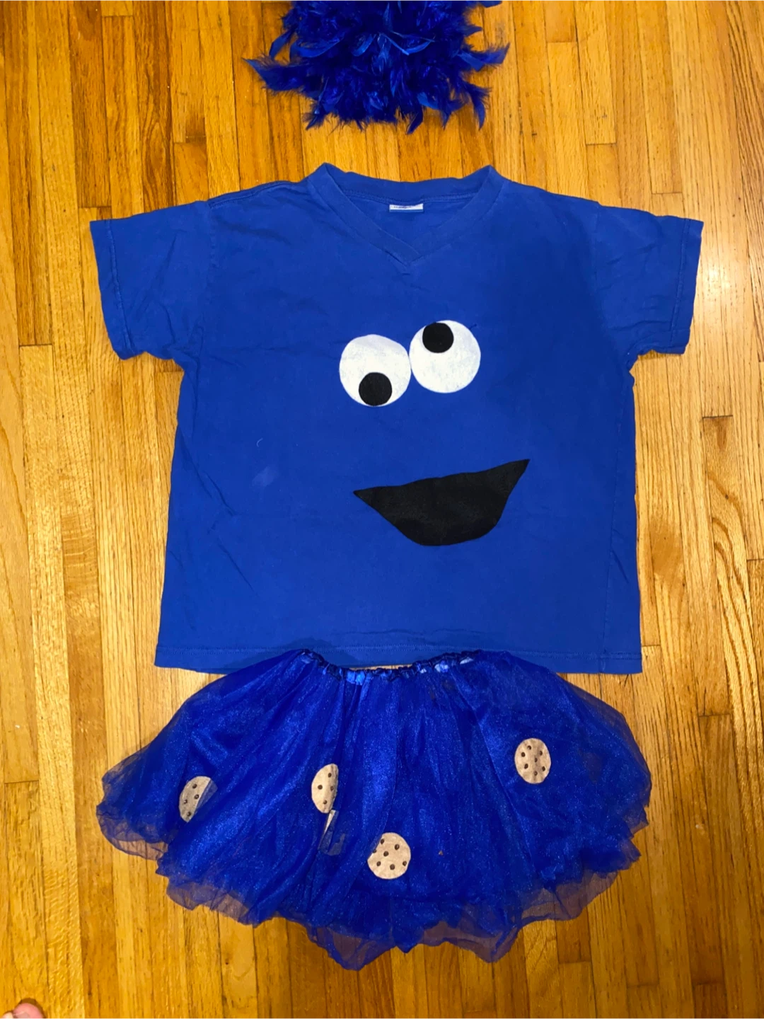 Handmade Cookie Monster Costume Set