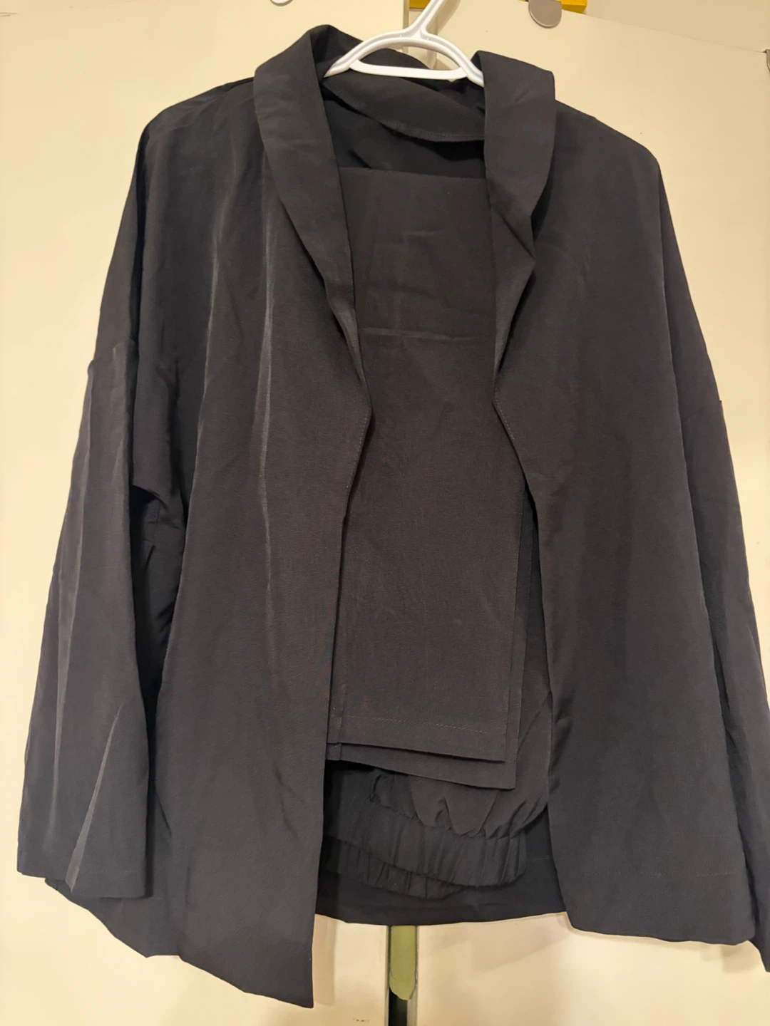 Black two-piece set for women
