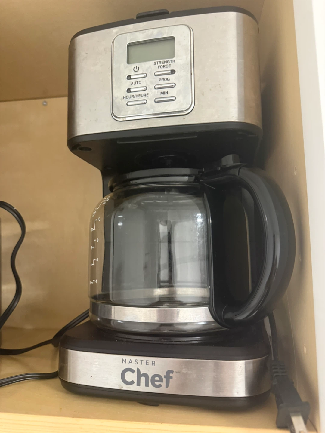 Master Chef 12-Cup Programmable Coffee Maker