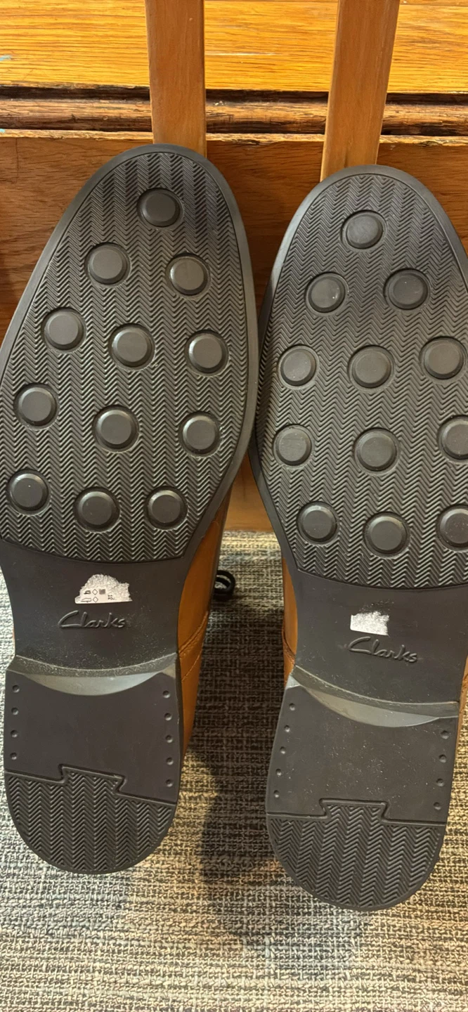 New Clarks Collection Tan Dress Shoes - photo 4