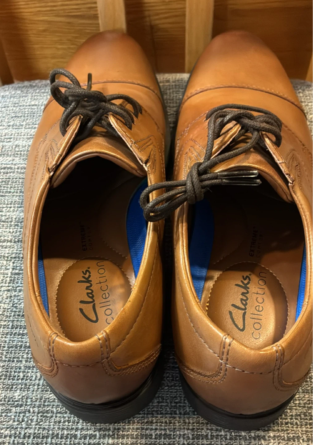 New Clarks Collection Tan Dress Shoes - photo 3