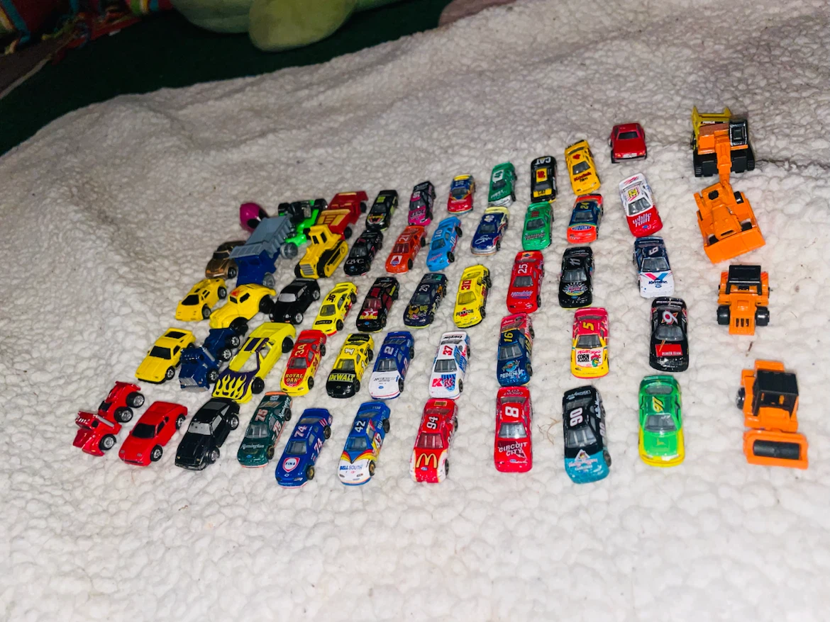 Vintage Micro Machines Miniature toy car collection