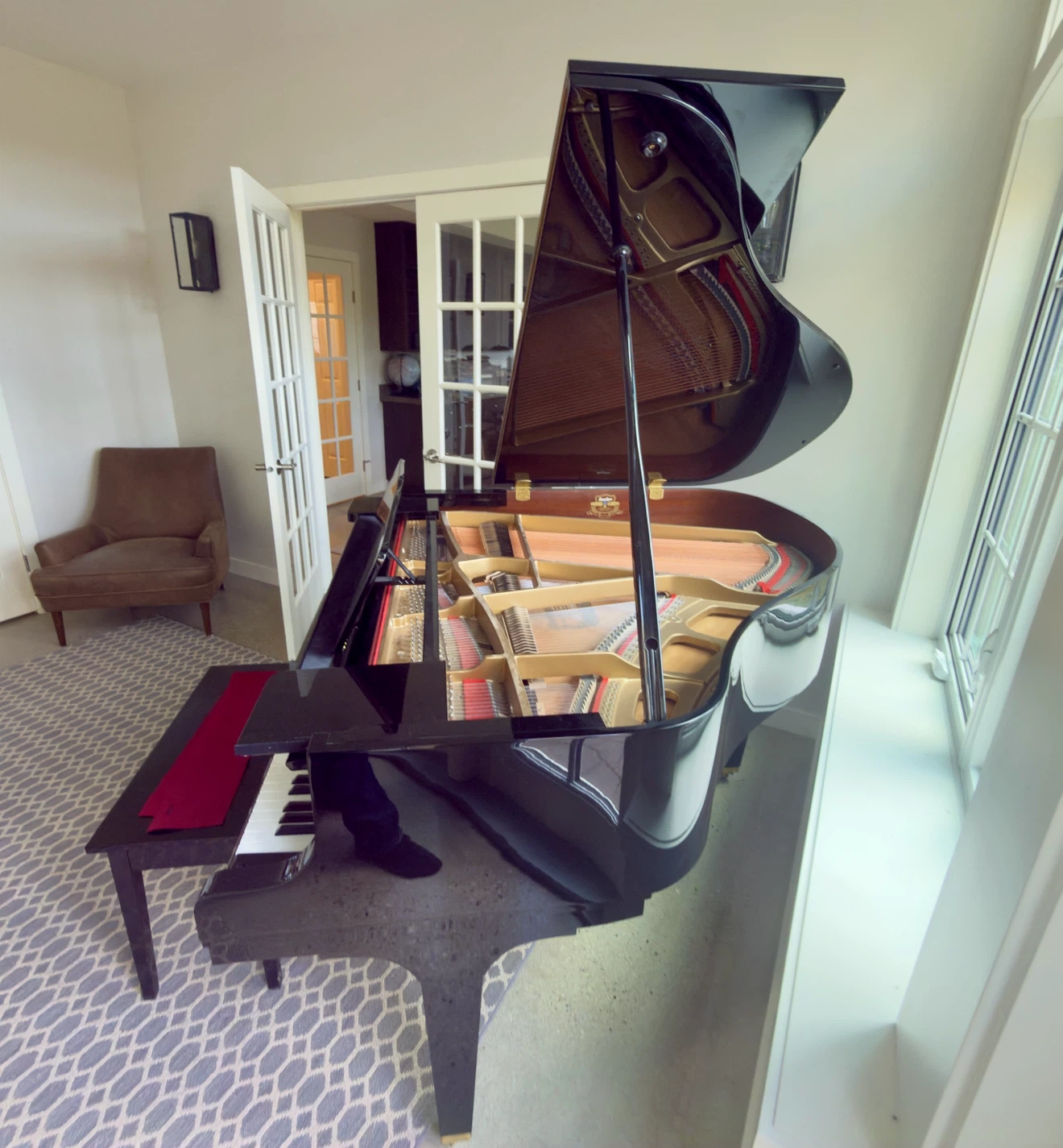 K. Kawai GM-12 Baby Grand Piano