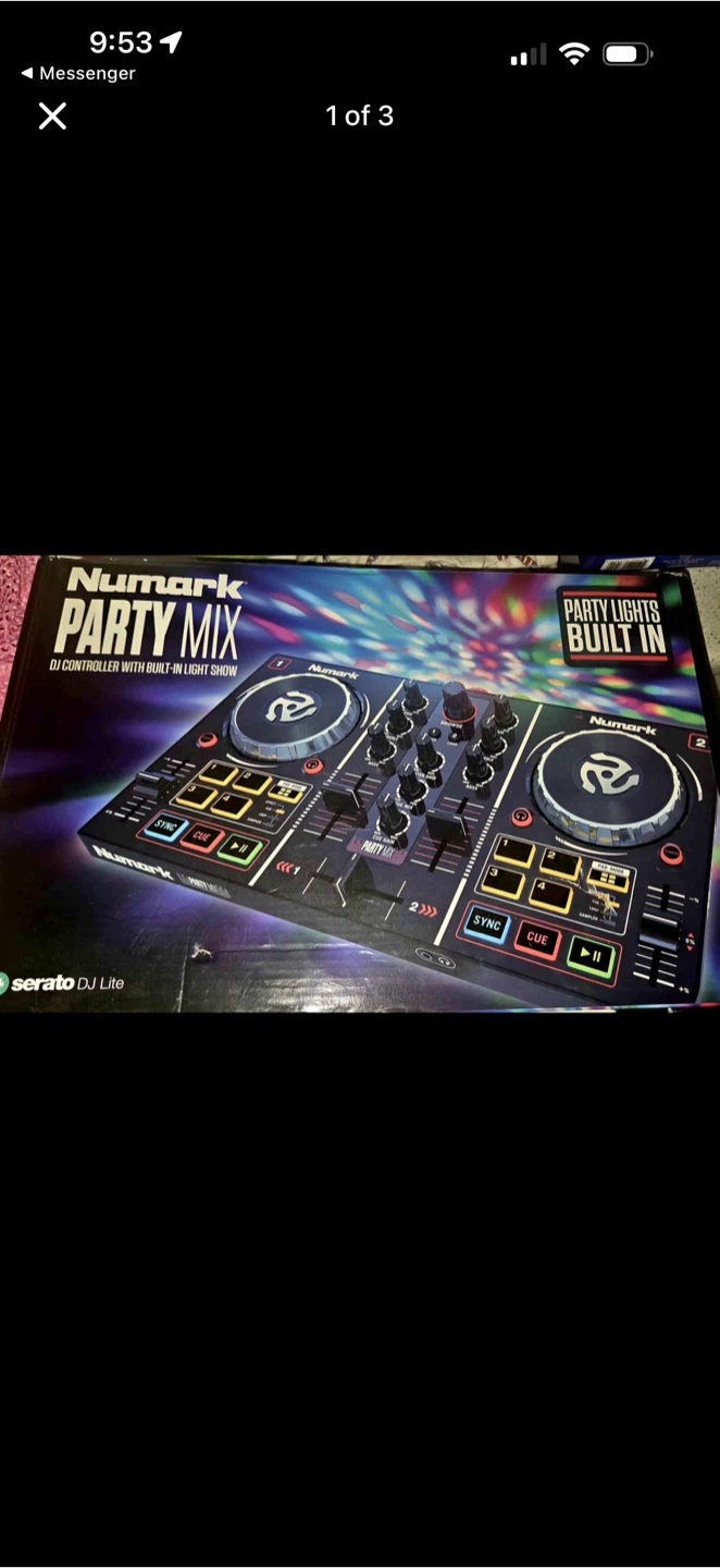 Numark party mix dj controller