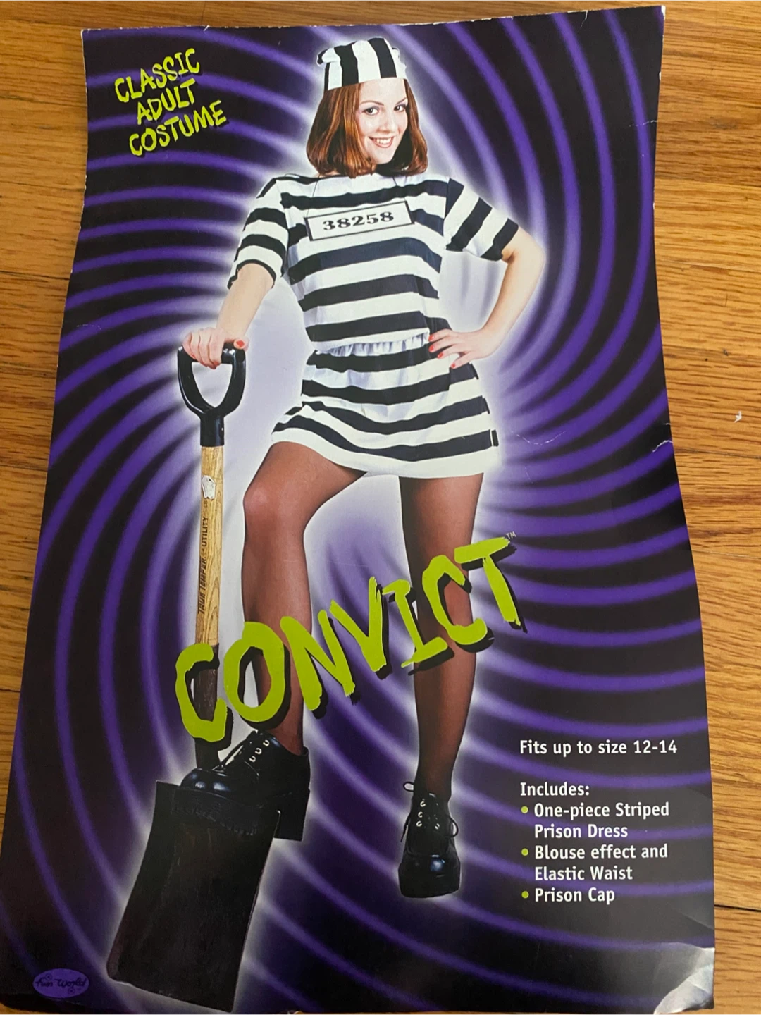 Fun World Adult Convict Costume