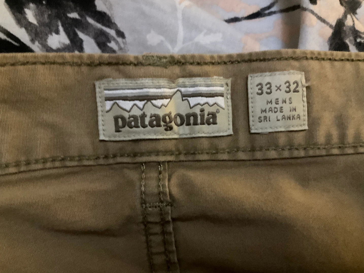 Patagonia Mens Straight Fit Pants 33x32 - photo 3