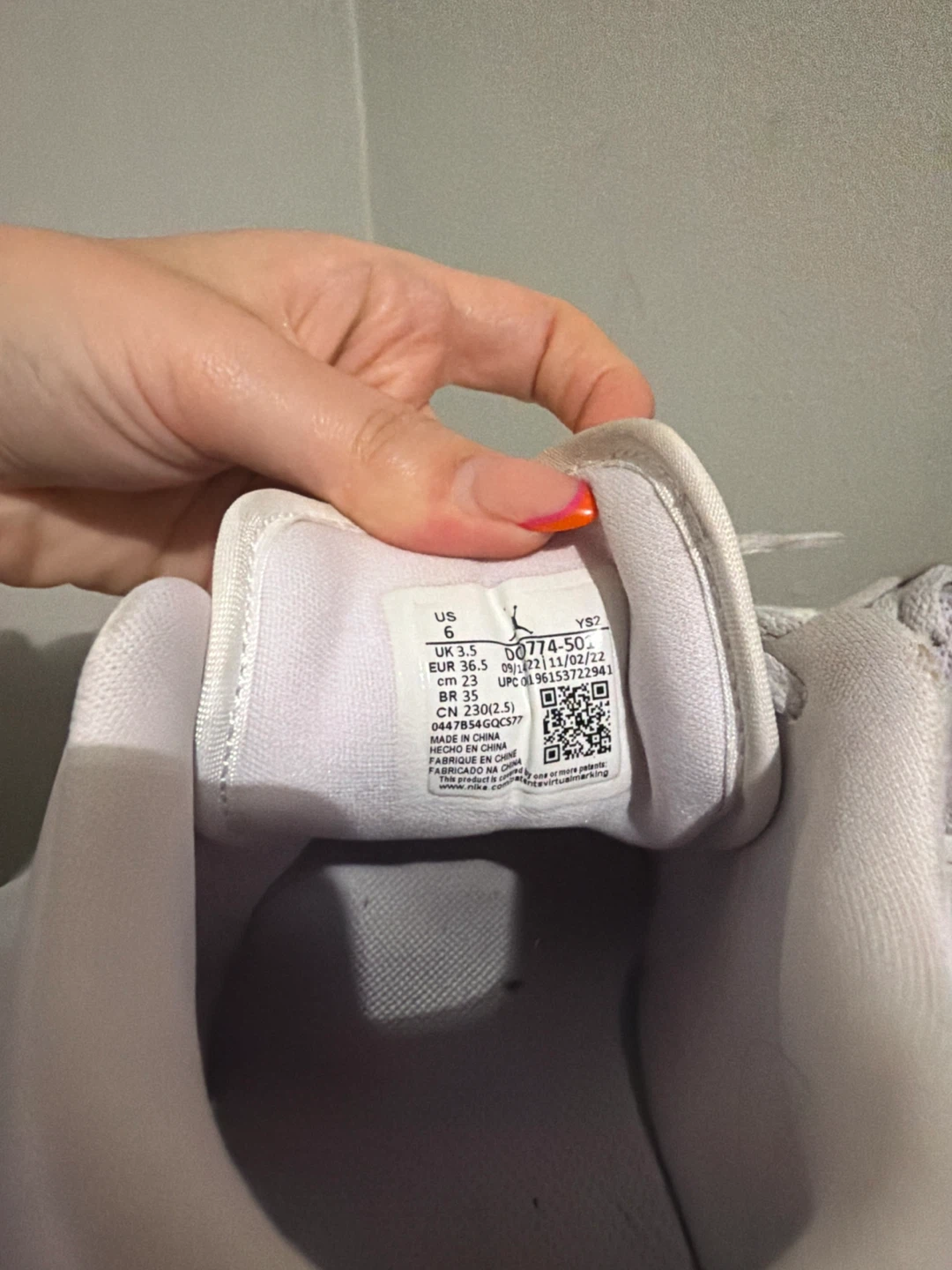 Nike Air Jordan 1 Low Light Lilac - photo 2