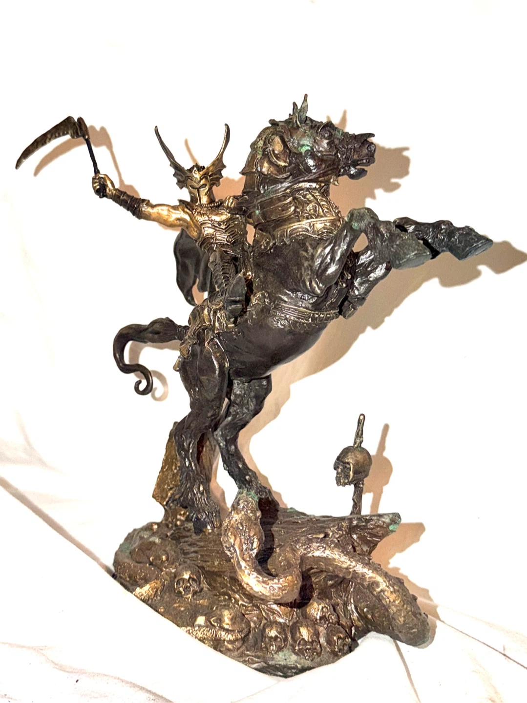 Nightmares bane Franklin mint statue bronze statue
