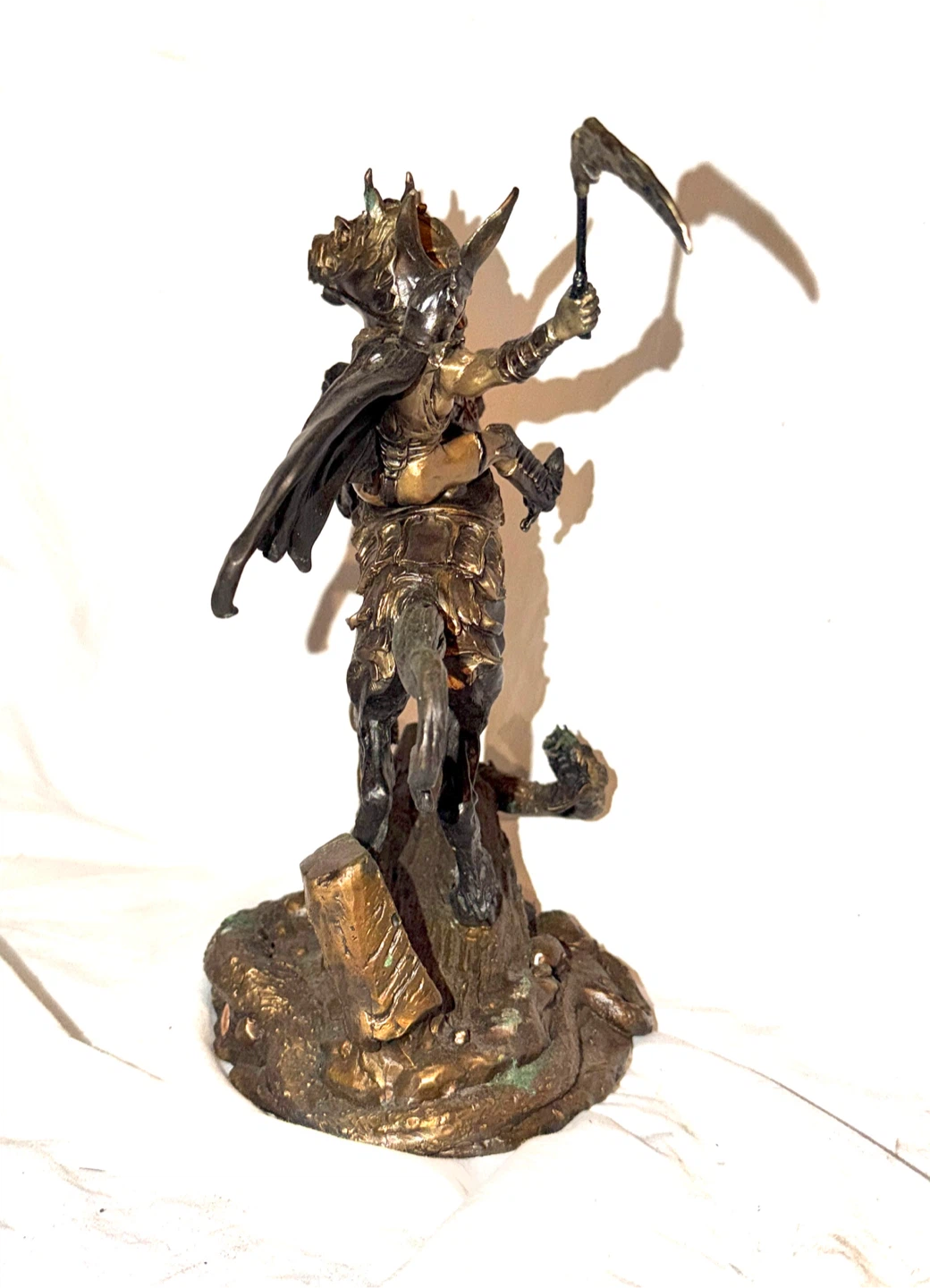 Nightmares bane Franklin mint statue bronze statue - photo 3