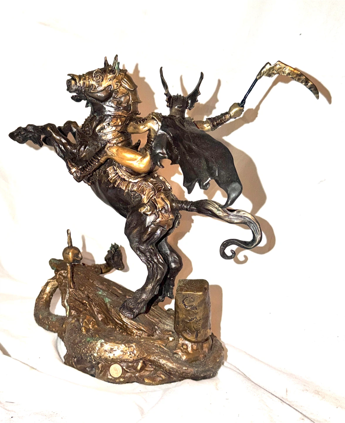 Nightmares bane Franklin mint statue bronze statue - photo 4