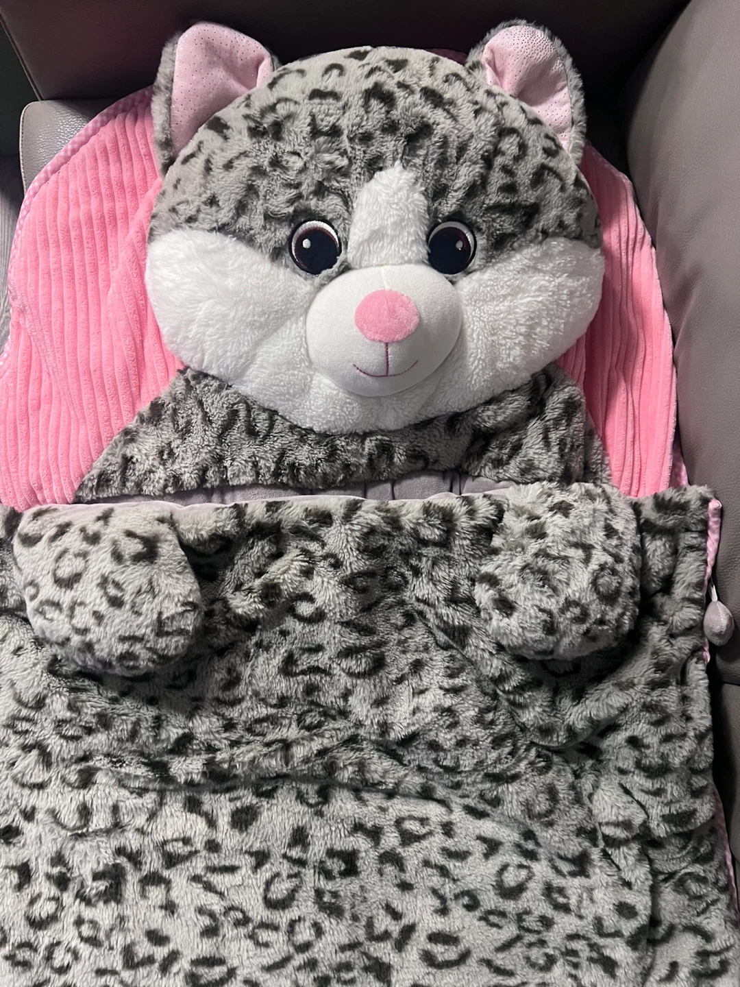 Cat Sleeping Bag for kids, used once - photo 2
