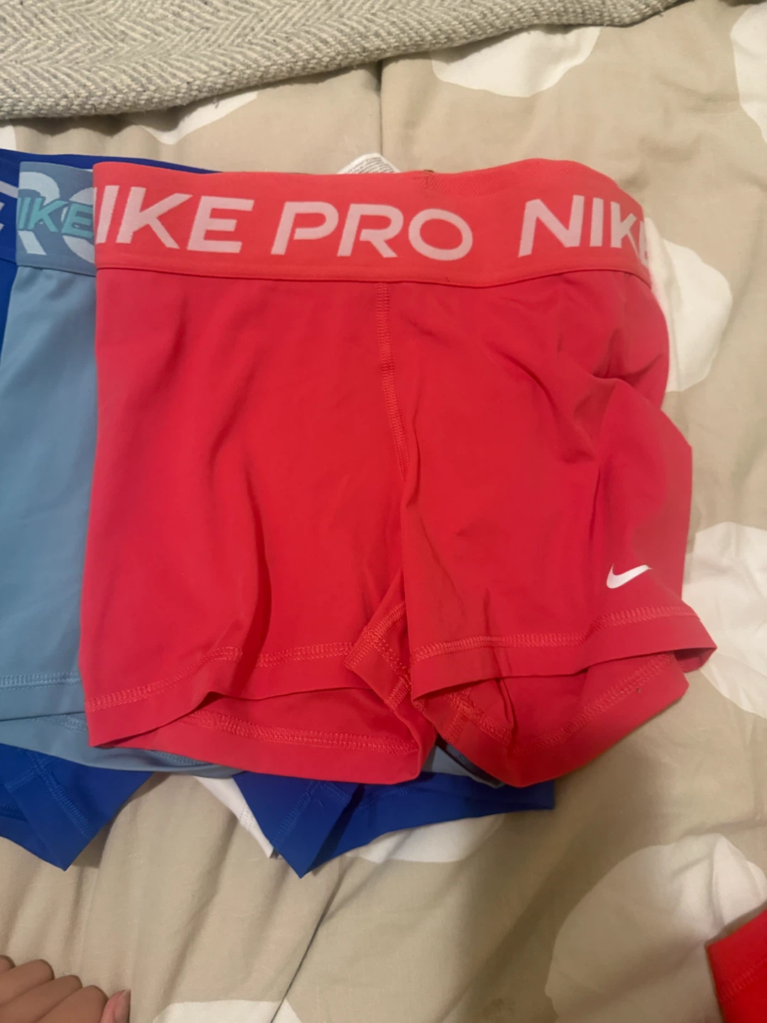 5 pairs of Nike Pro athletic shorts - photo 3