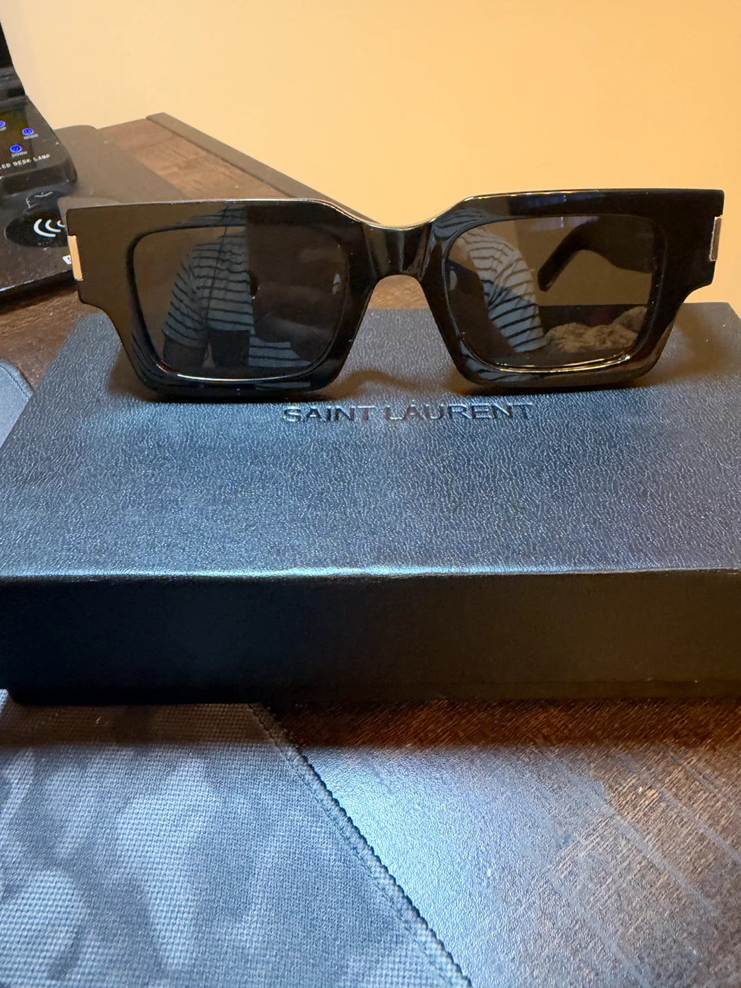 Saint Laurent Black Sunglasses