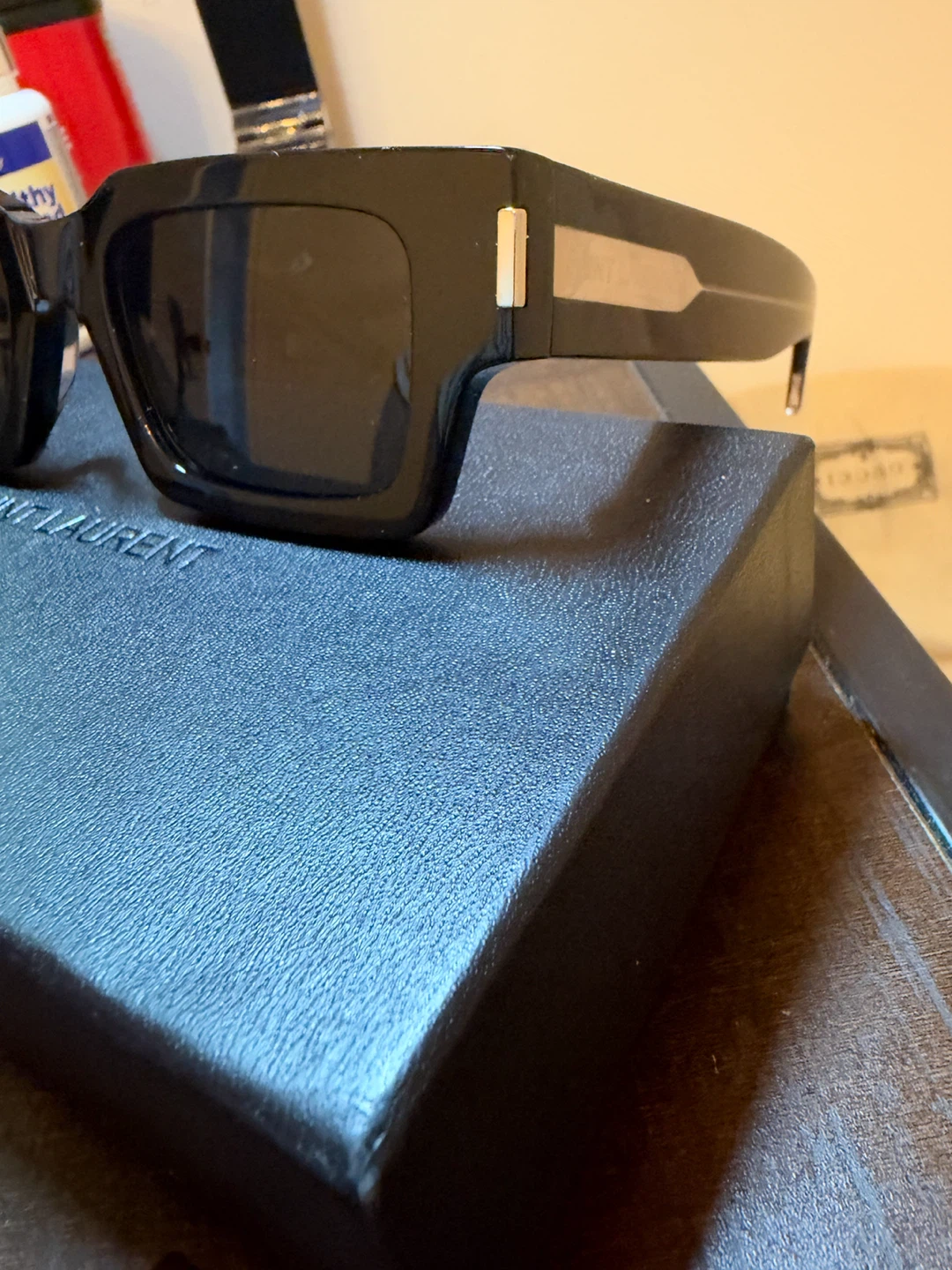 Saint Laurent Black Sunglasses - photo 2