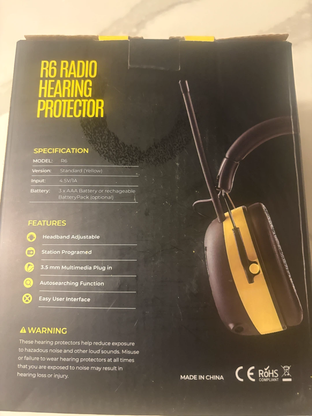R6 Radio Hearing Protector - photo 3