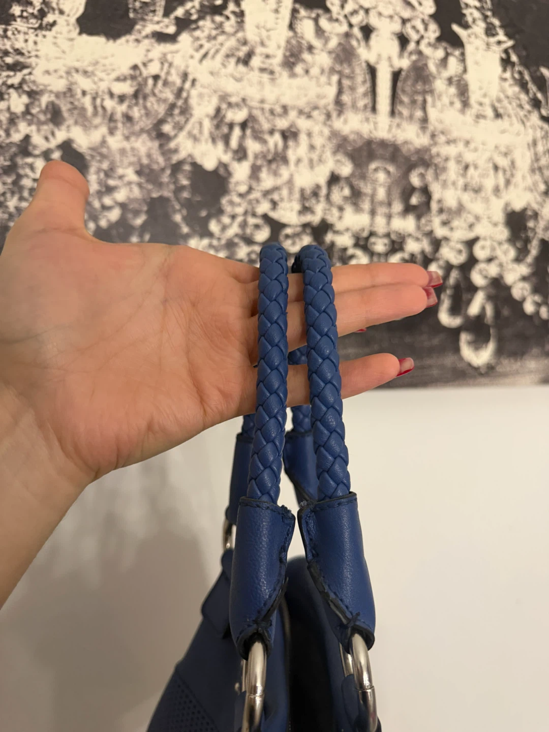 Blue GUESS Handbag - photo 3