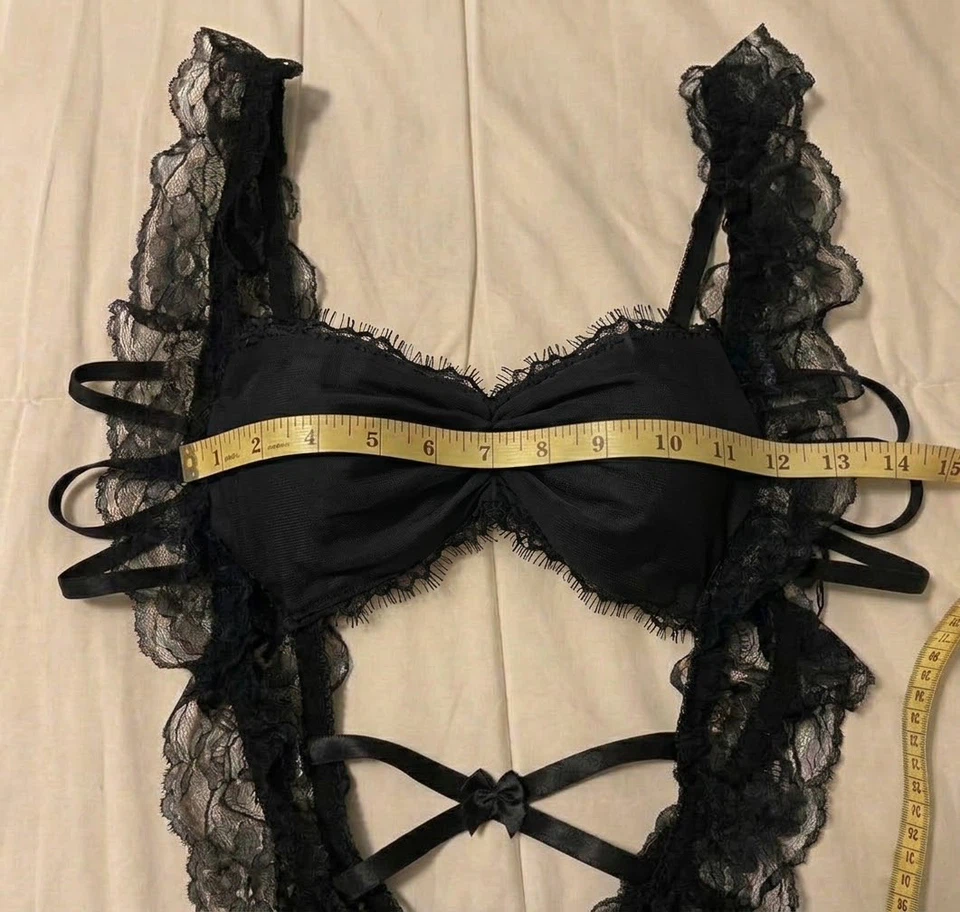 Maid Inspired Gothic style Lingerie Set - photo 4