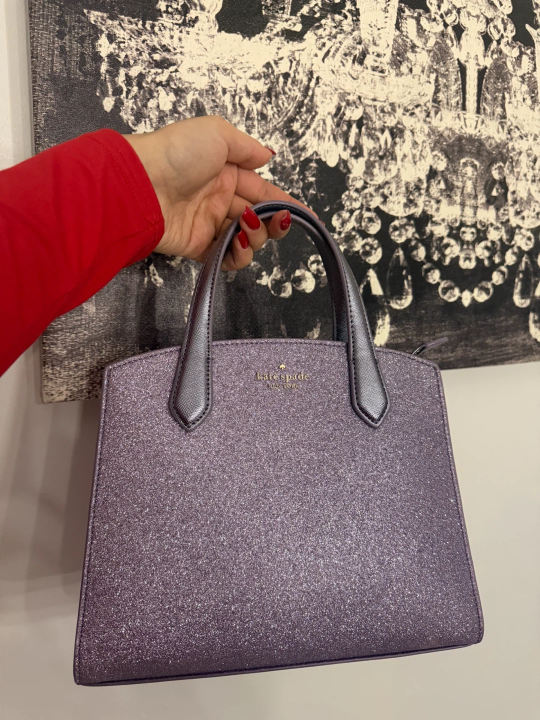 Kate Spade Glitter Handbag