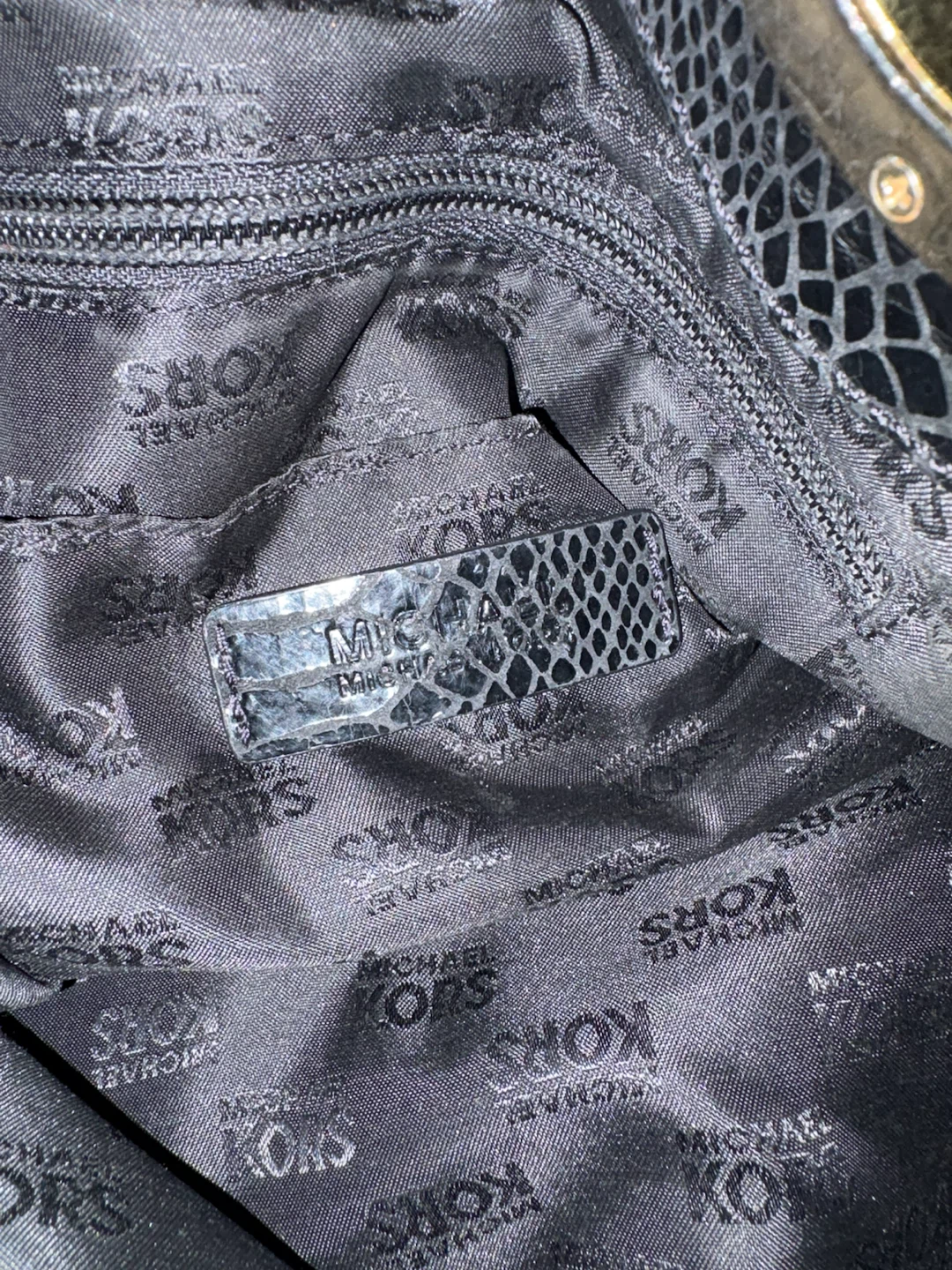 Michael Kors Fulton Python-Embossed Leather Hobo Bag - photo 4