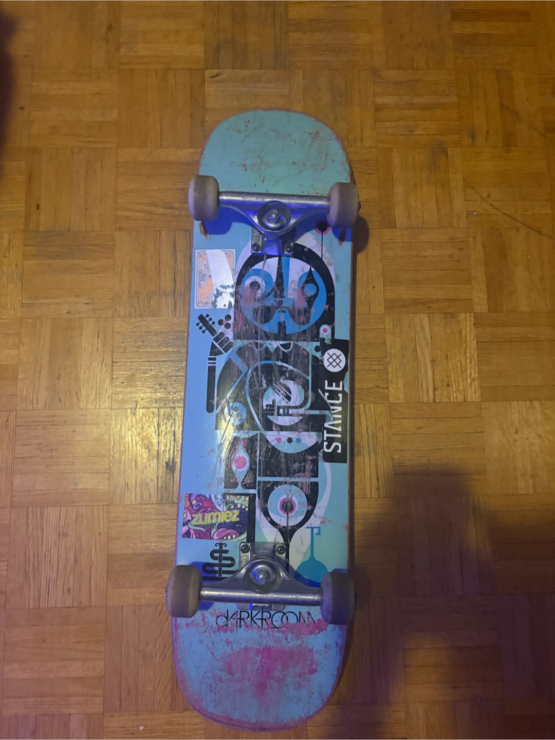 complete Skateboard used