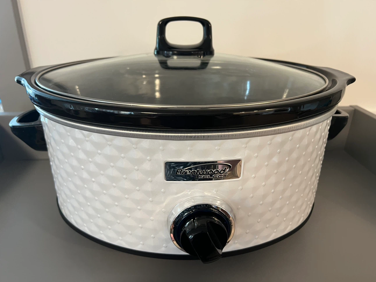 Brentwood Select 7.0QT Family Sized Slow Cooker, brand new - photo 4