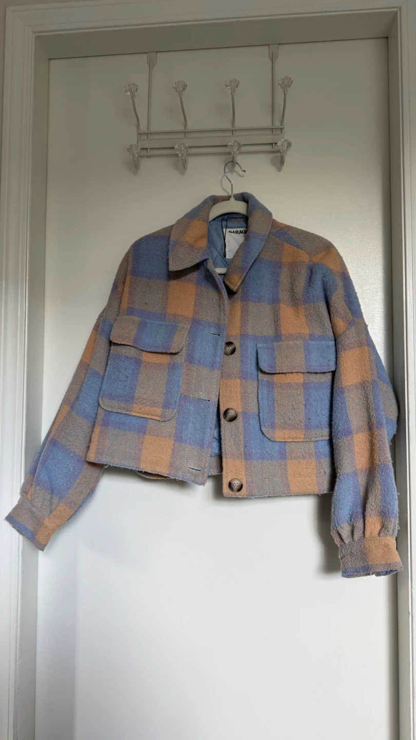 Garage Plaid Cropped Jacket