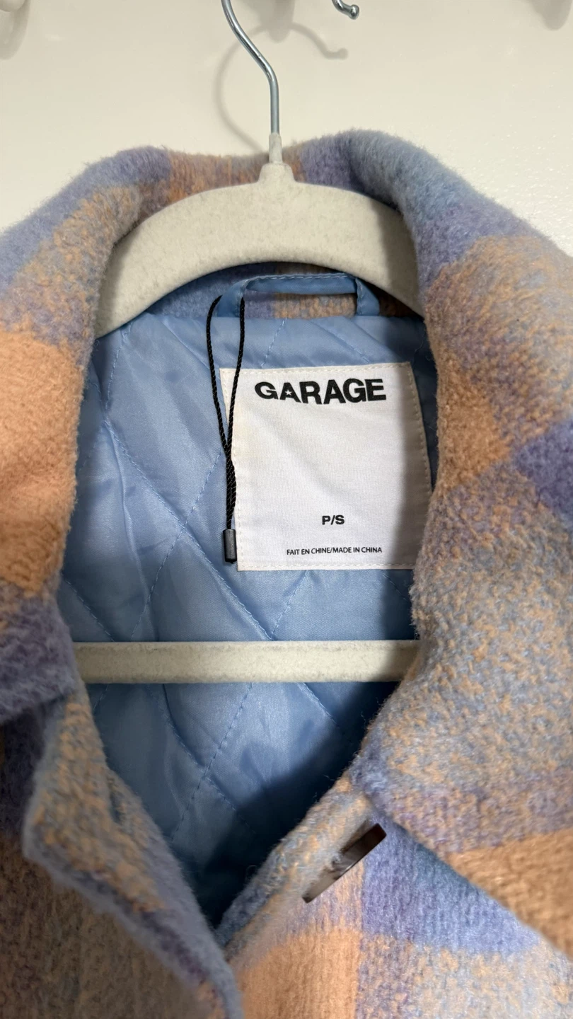 Garage Plaid Cropped Jacket - photo 2