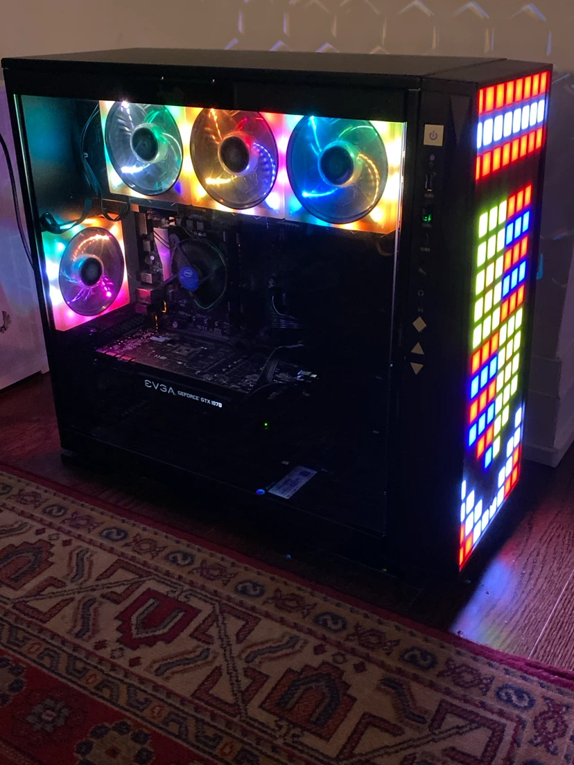 Custom light up gaming pc / perfect first computer