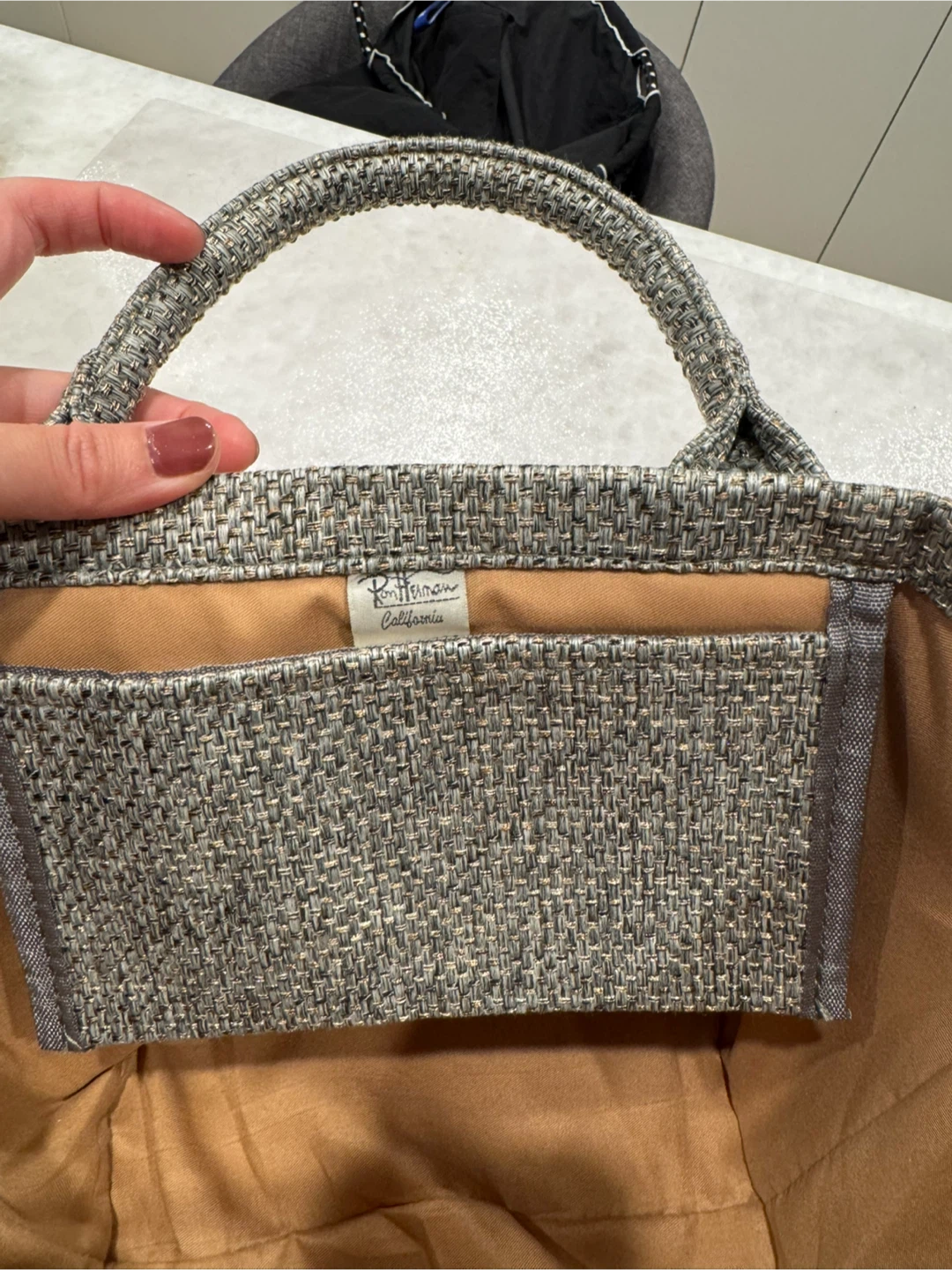 Ron Herman Woven Mini Tote Bag - photo 3