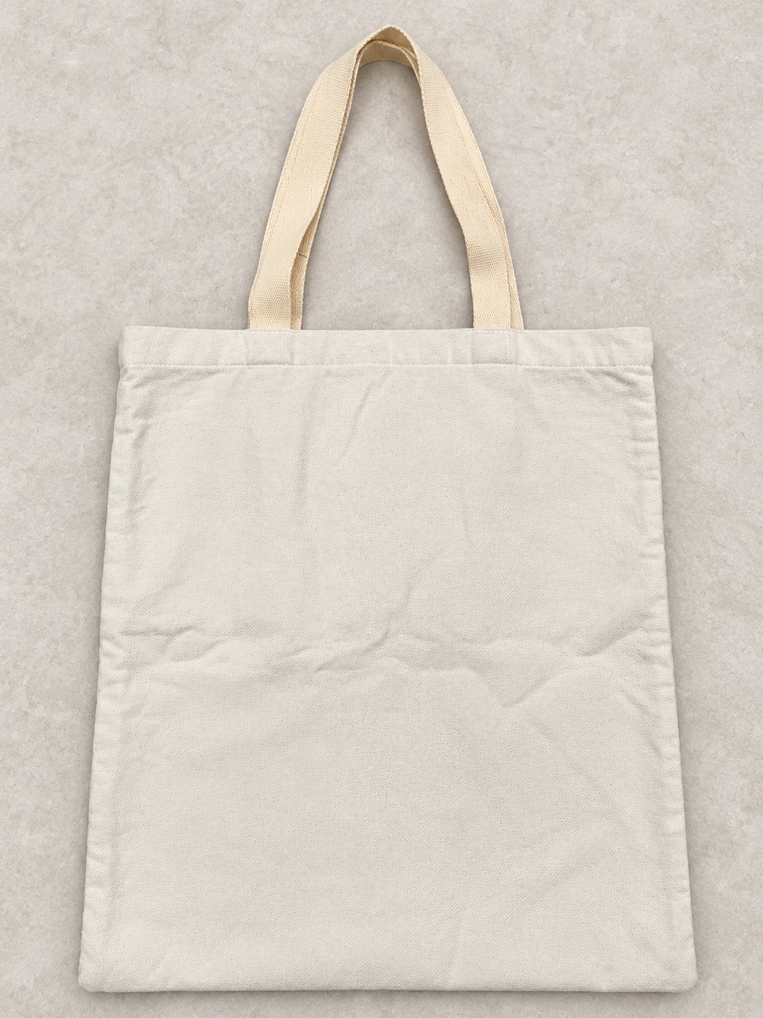 Canvas tote bag with black and white line pattern - photo 2