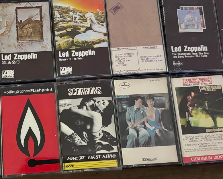 Classic Rock Music Cassette Tape Collection - photo 2