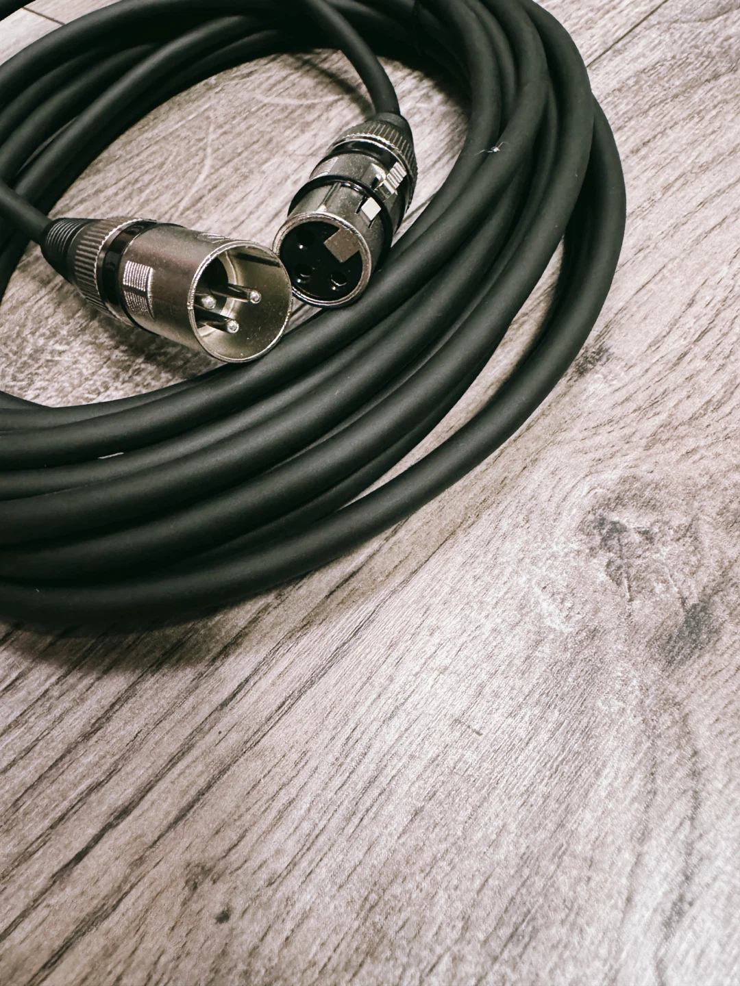 Professional XLR (Canon) Microphone Cable – 20ft / 6m. - photo 2