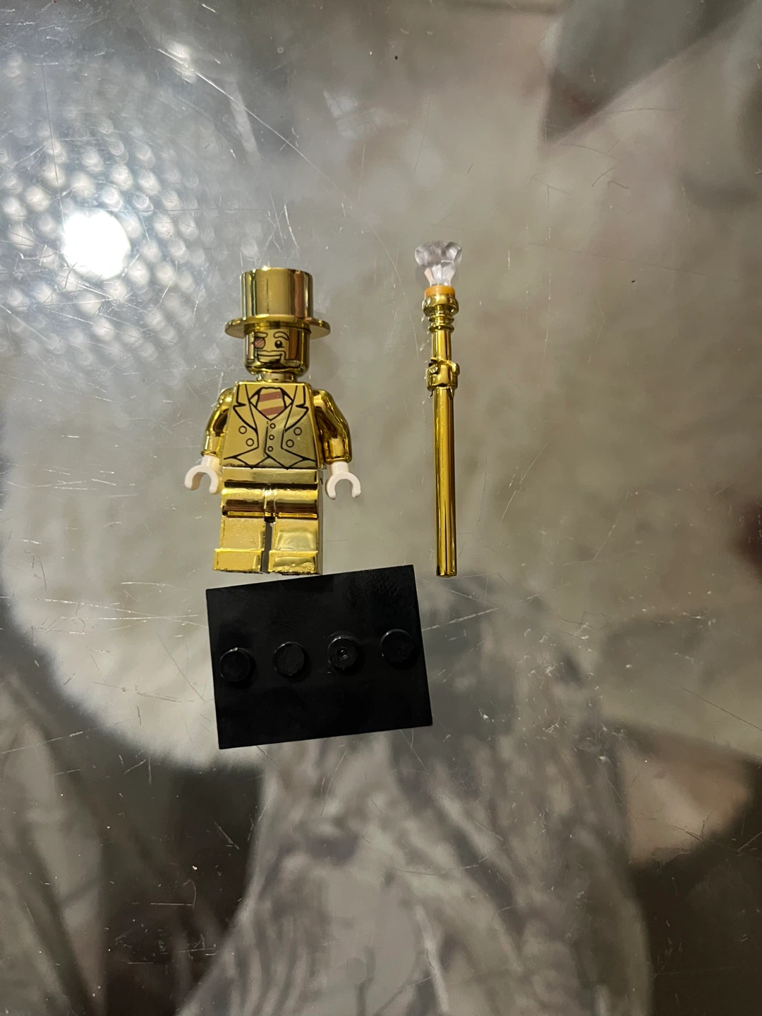 LEGO Gold Mr. Minifigure custom