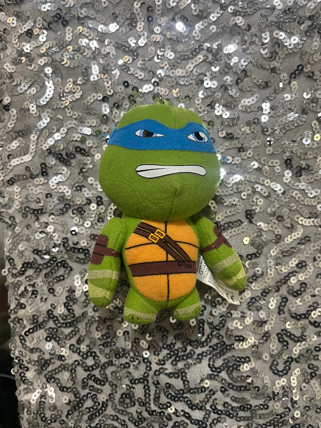 Teenage Mutant Ninja Turtles Leonardo Plush Keychain