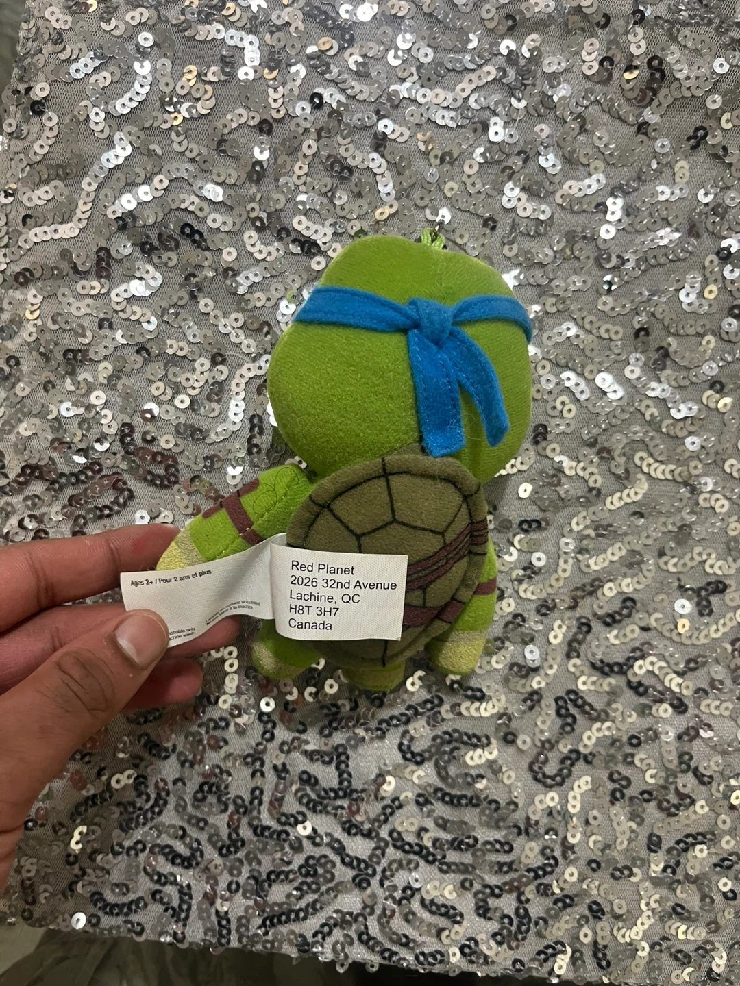 Teenage Mutant Ninja Turtles Leonardo Plush Keychain - photo 2
