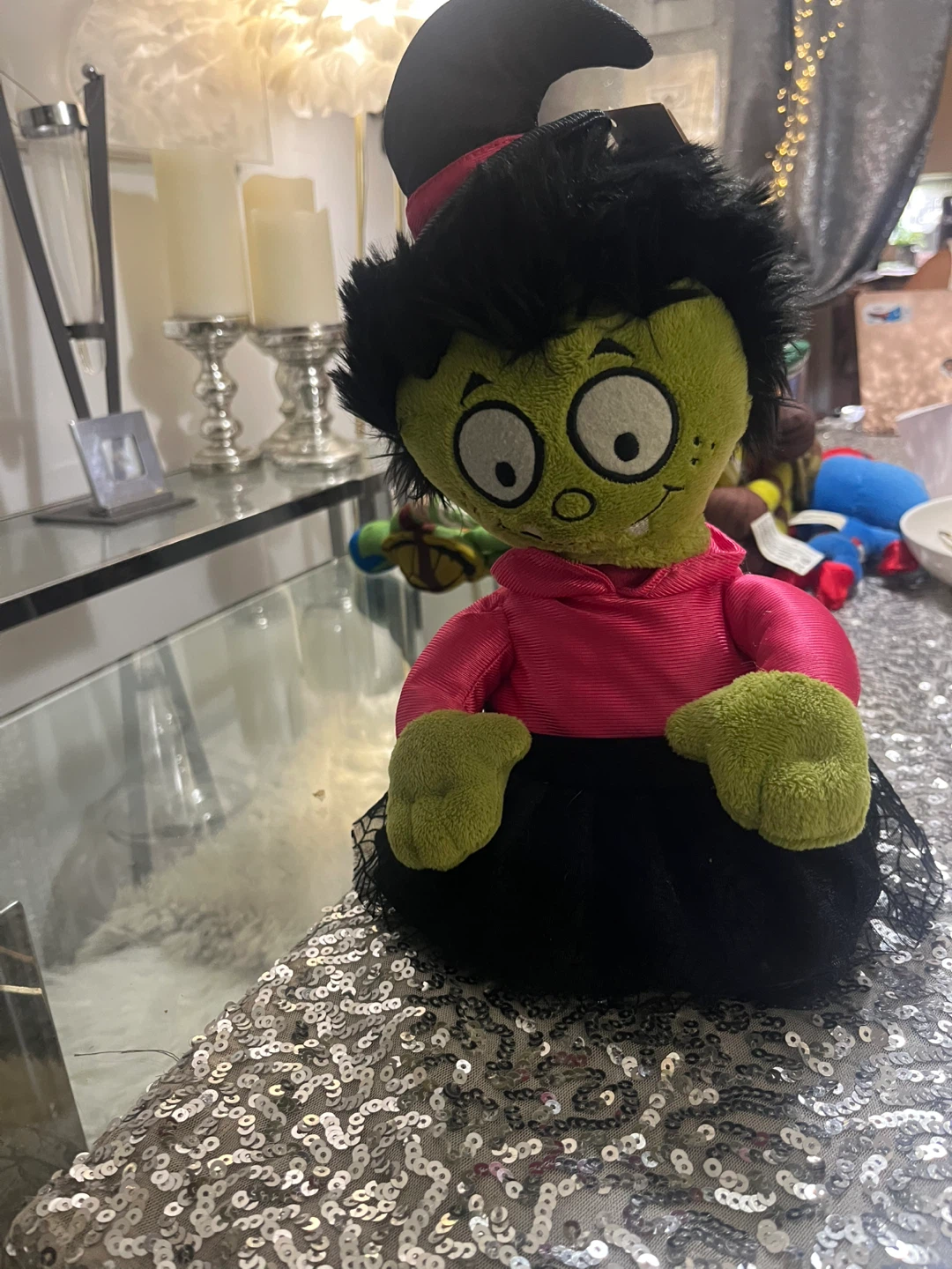 Carlton Cards Witch Plush Toy