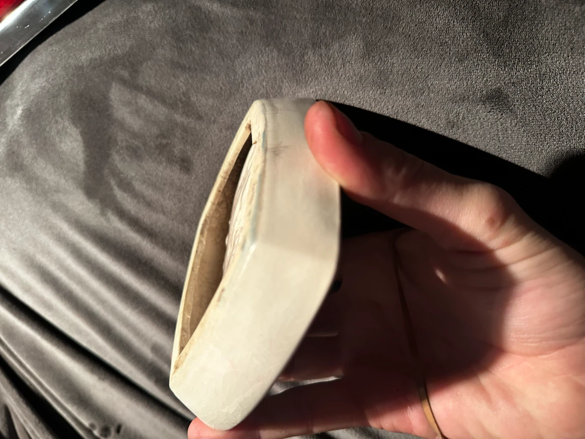 Vintage Savon de Prague Ceramic Soap Dish - photo 2