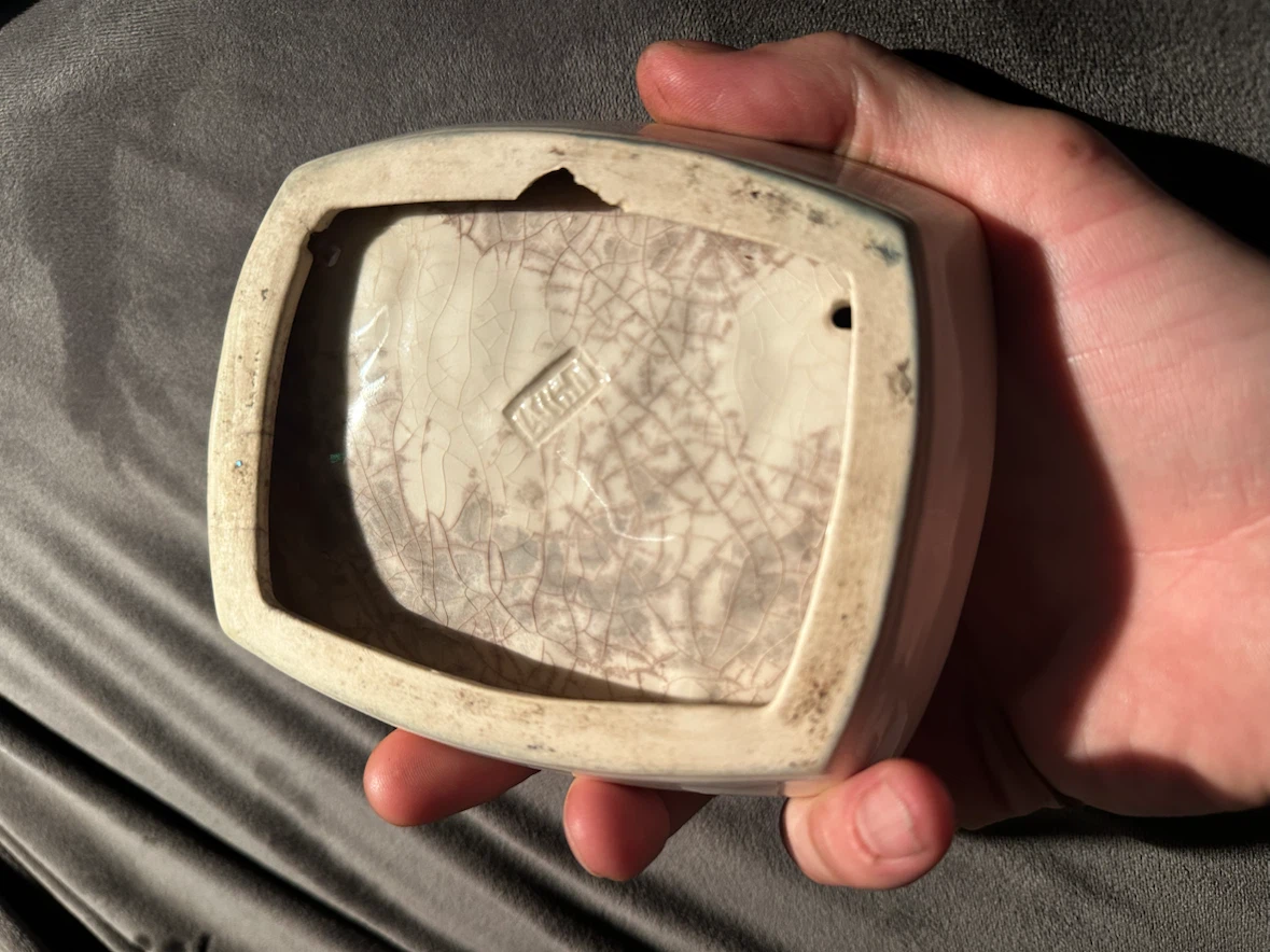 Vintage Savon de Prague Ceramic Soap Dish - photo 3