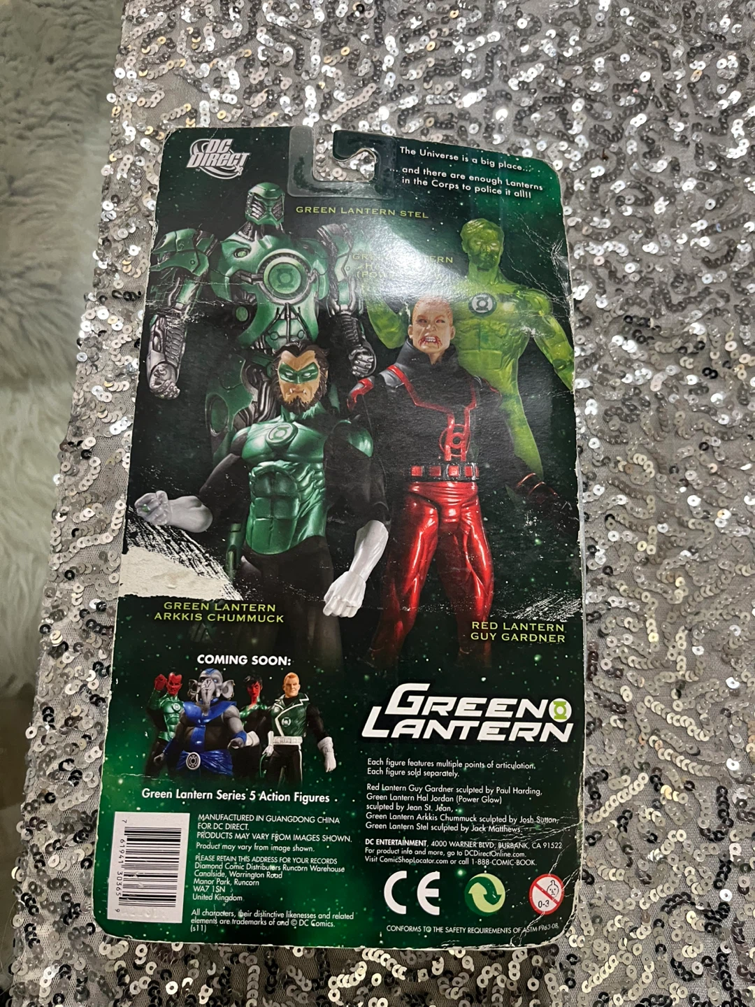 DC Direct Green Lantern Arkkis Chummuck Action Figure - photo 2