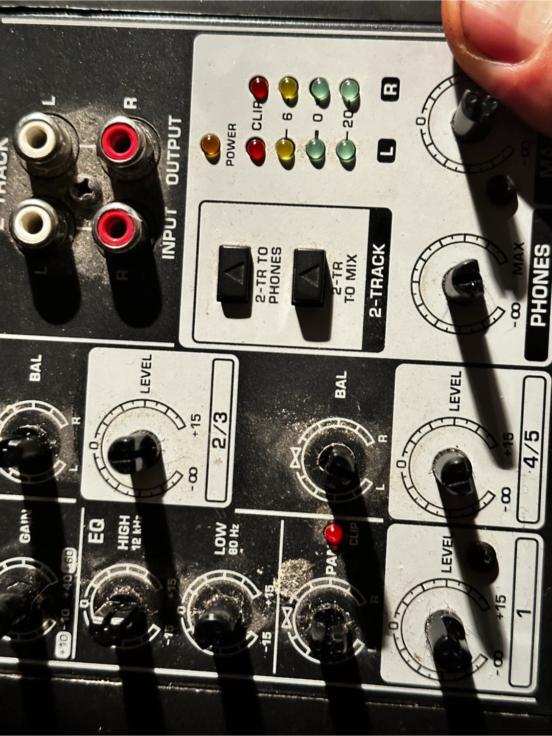 Behringer Xenyx 502 5-Input Audio Mixer - photo 3