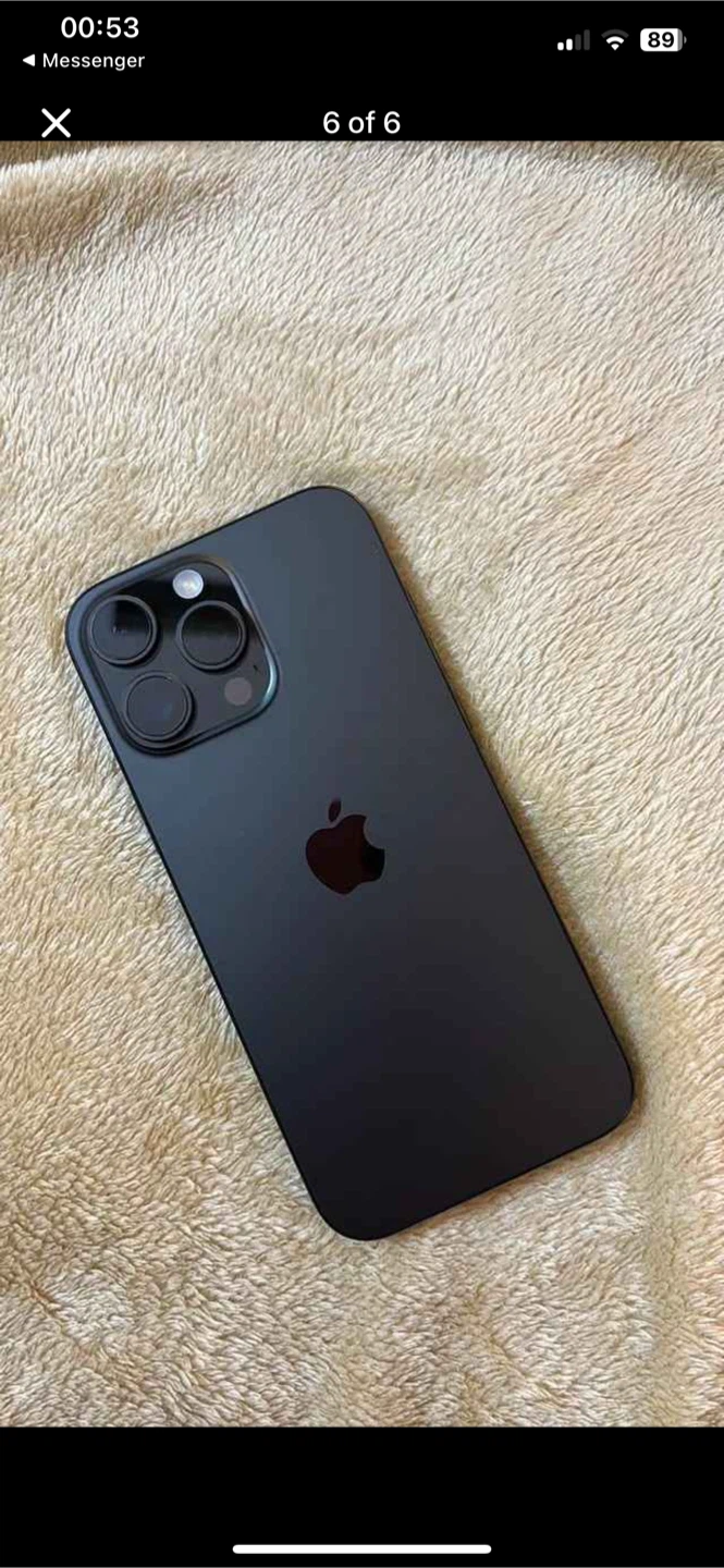 Apple iPhone 16 Pro Black