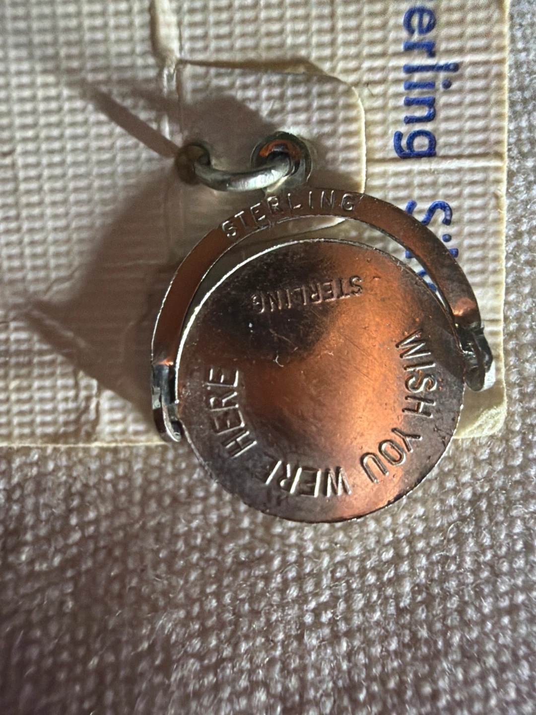 Vintage Florida Sterling Silver Spinning Charm - photo 2