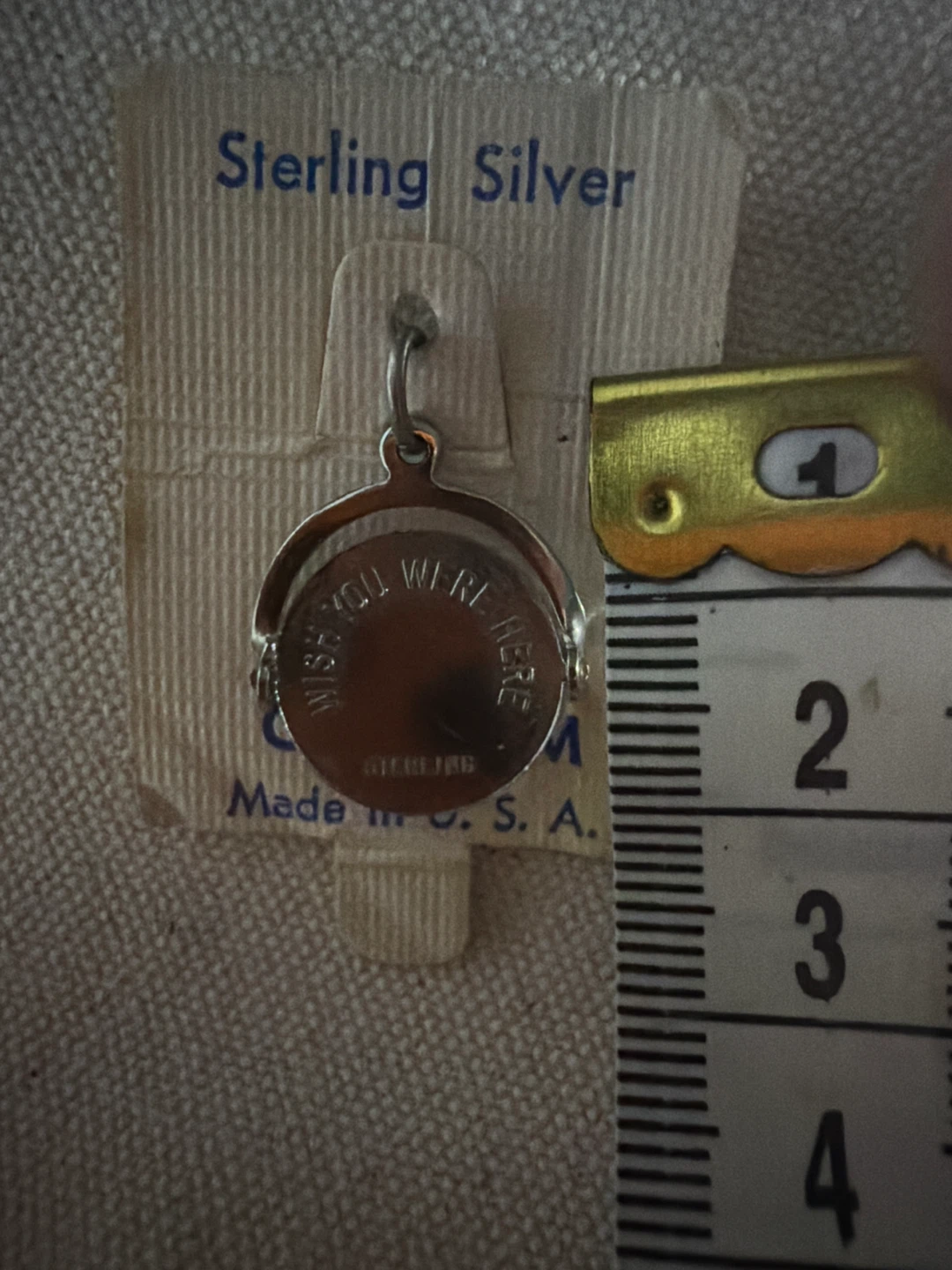 Vintage Florida Sterling Silver Spinning Charm - photo 5