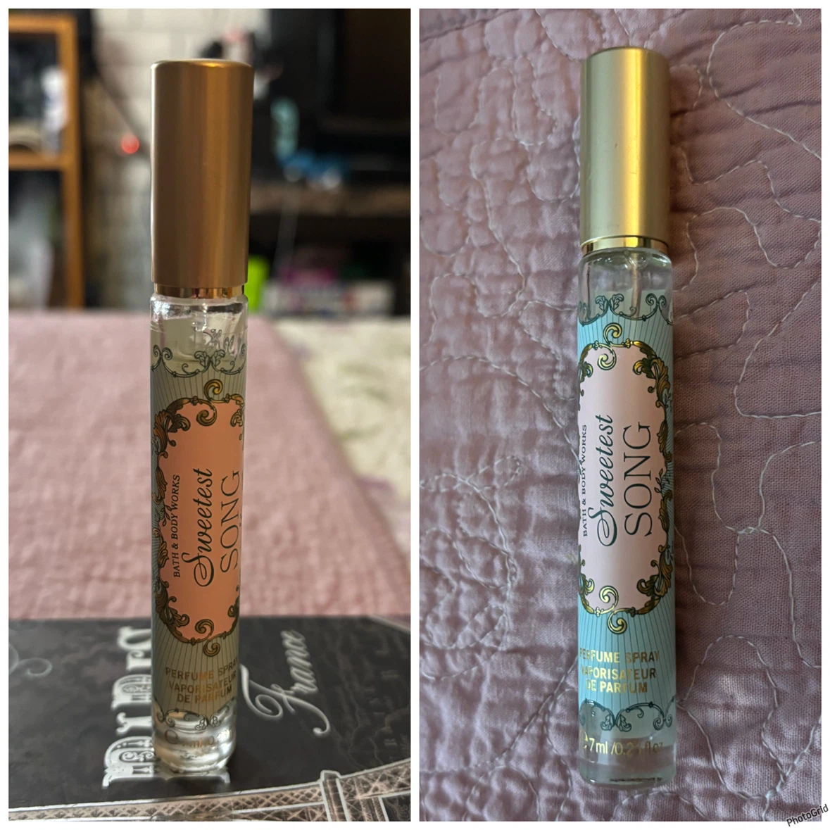 Bath and body works sweetest song perfume (spray).